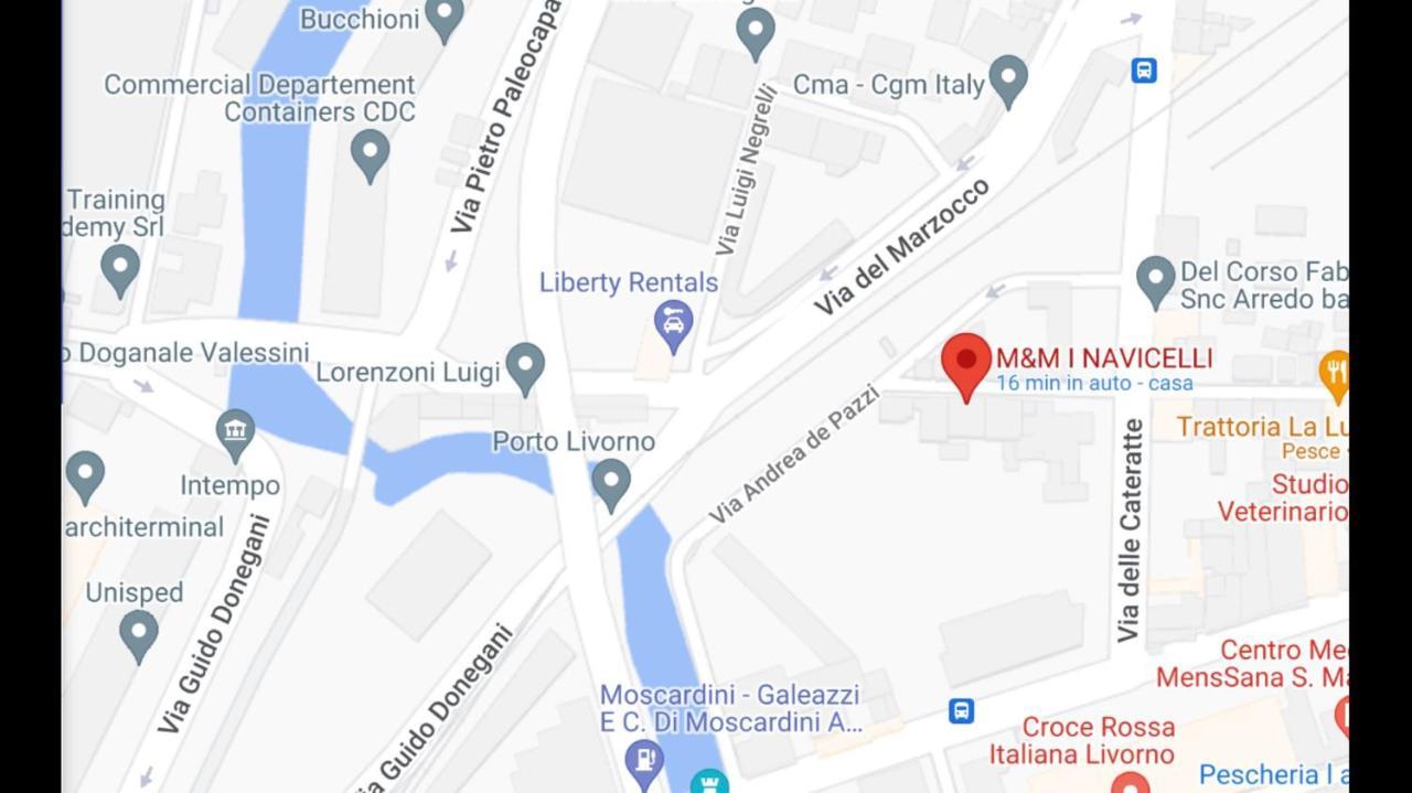 M&M I Navicelli Lejlighed Livorno Eksteriør billede